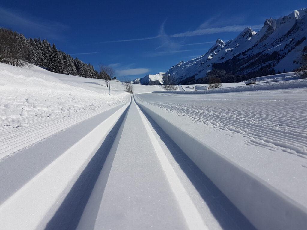 Piste ski de fond